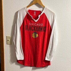 NHL Blackhawks Red and White Apparel